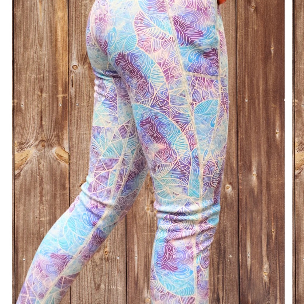 Wild woods “backwoods” fleece lined leggings nwot - Picture 2 of 5